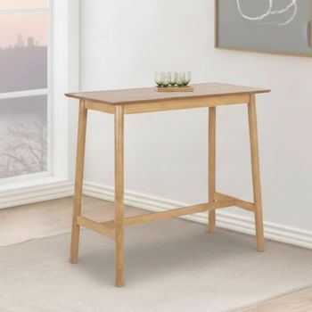 Barlow Oak Bar Table