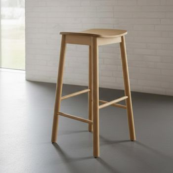 2 x Barlow Oak Barstool