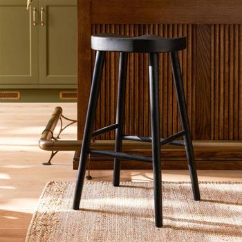 Lilley Black Barstool