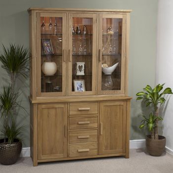 Opus Oak 5 Door Large Dresser