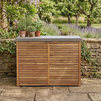 New Bali Concrete Top Outdoor Kitchen Double Storage Unit