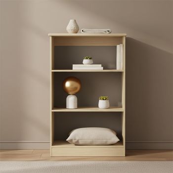 Knightsbridge Light Oak Bookcase