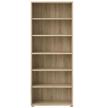 Clearance - Prima High Oak Bookcase - A546