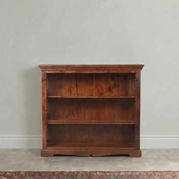 Indian Sheesham Low Bookcase