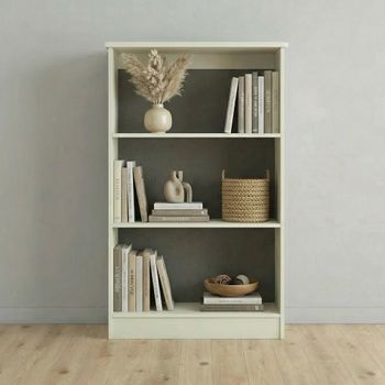 Knightsbridge Cream Gloss Bookcase