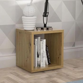 Mauro Single Storage Unit Open Artisan Oak