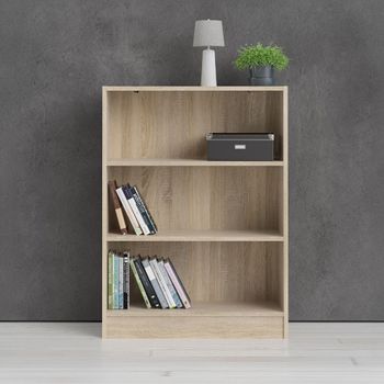Basic Oak 79cm Bookcase
