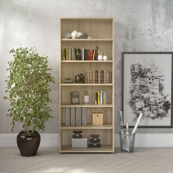 Prima Oak High Bookcase