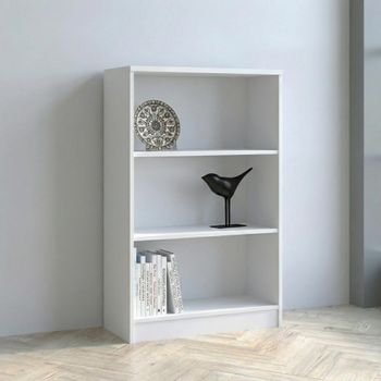 4 You White Medium Bookcase
