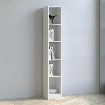 4 You White Tall Bookcase