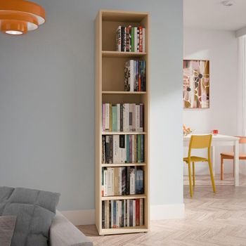 Alice Springs Butter Yellow Tall Bookcase