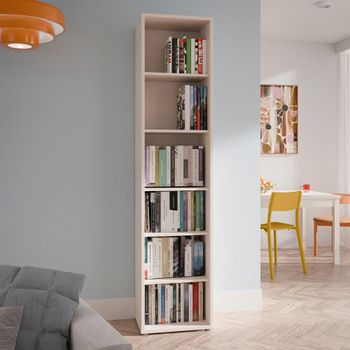 Alice Springs Tall Soft Neutral Bookcase