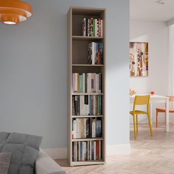 Alice Springs Taupe Tall Bookcase