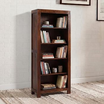 Dakota Dark Mango Wood Bookcase