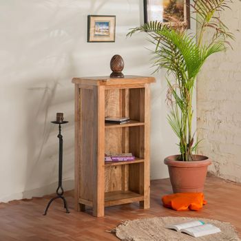 Odisha Solid Mango Wood Small Bookcase