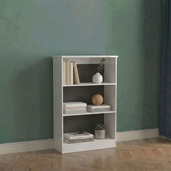 Camden White Gloss Bookcase
