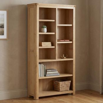 Treviso Oak Tall Bookcase