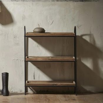 Patna Shelving Rack Open Wood