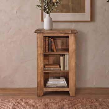 Dorset Mango Wood Rustic Bookcase