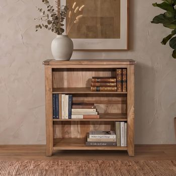 Dorset Mango Wood Small Rustic Bookcase