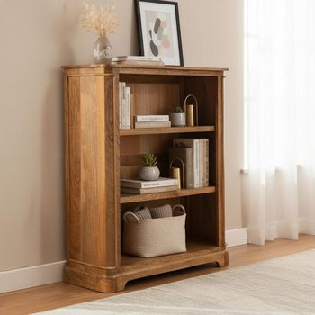 Nalandra Mango Wood Medium Bookcase