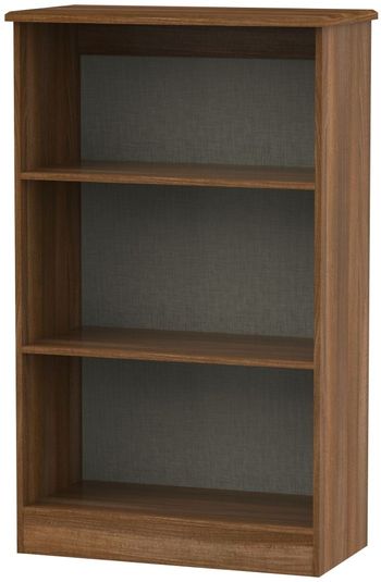 Camden Open Walnut Bookcase
