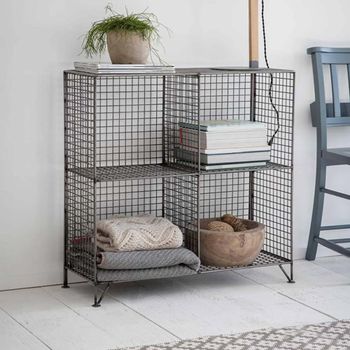 Portobello Metal Small Shelving Unit