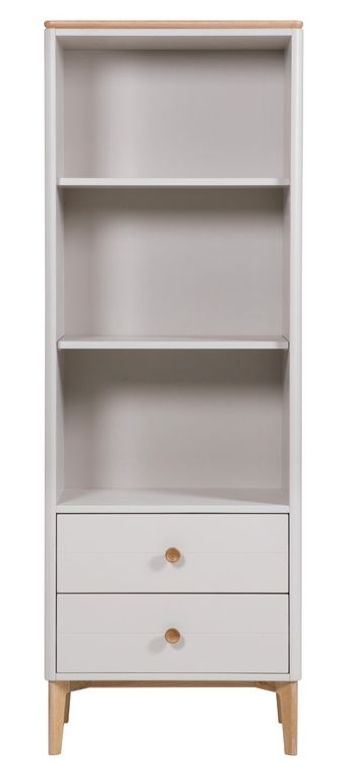 Marlow 2 Drawer Storage Unit Cashmere Oak