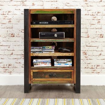 Urban Chic Reclaimed Wood Entertainment Cabinet