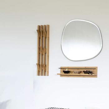 Ember Bamboo Wood Coat Rack