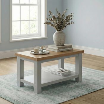 Lundy Grey Painted Coffee Table