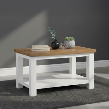 Lundy White Painted Coffee Table