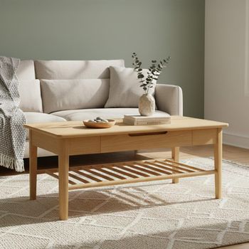 Twyford Oak 1 Drawer Coffee Table