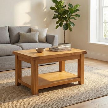Somer Oak 90cm Coffee Table