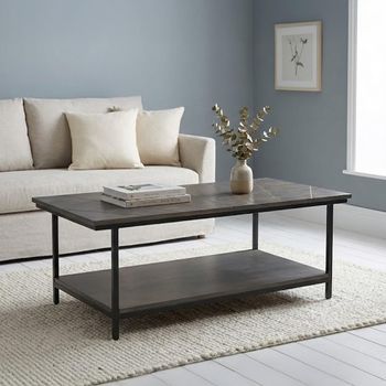 Fowey Dark Brown Mango Wood Coffee Table