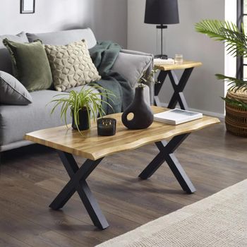 Harvey Oak 110cm Coffee Table