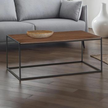 Tribeca Walnut 110cm Coffee Table