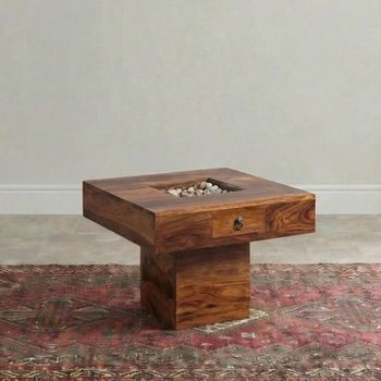 Indian Sheesham Square Coffee Table