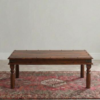 Indian Sheesham Thacket Large Coffee Table