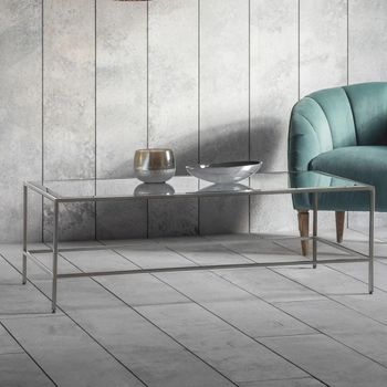 Clearance - Rothbury Glass and Chrome Coffee Table - FSS13229
