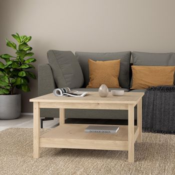 Barcelona Jackson Hickory Oak Coffee Table
