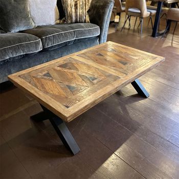 Juan Keruz Acacia Wood Coffee Table