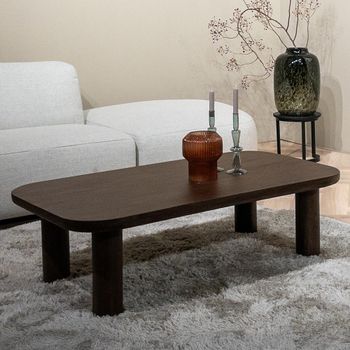 Brix Badou Chestnut Low Mango Wood Coffee Table