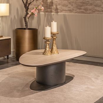 Ritz Beige Ceramic Top Coffee Table