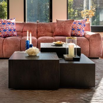 Lennox Dark Wood Coffee Table