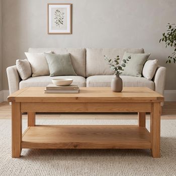 Melbourne Natural Oak Coffee Table