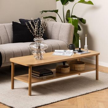 Banbury Oak with Shelf Coffee Table