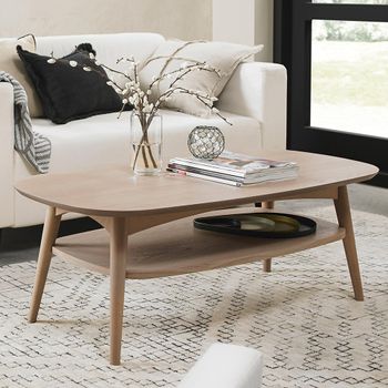 Dansk Scandi Oak 1 Shelf Coffee Table
