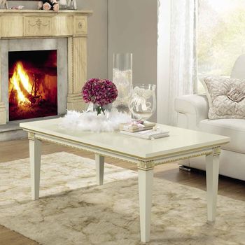 Treviso Italian White Ash Coffee Table