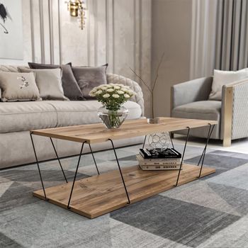 Clearance - Leominster Wooden Rectangle Coffee Table